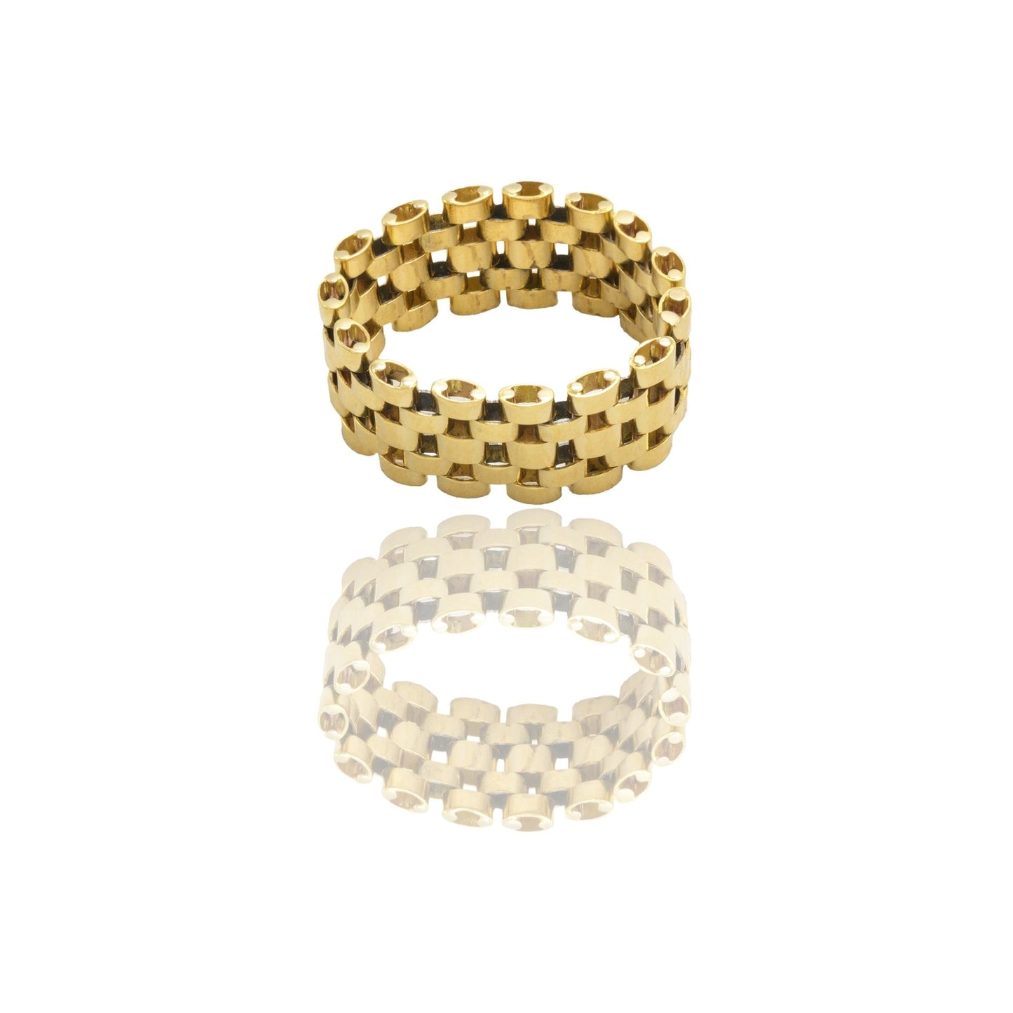 Anelli Oro Giallo Oro 18 carati Giubile' Morbido Solo Oro spessore maglie 10,4