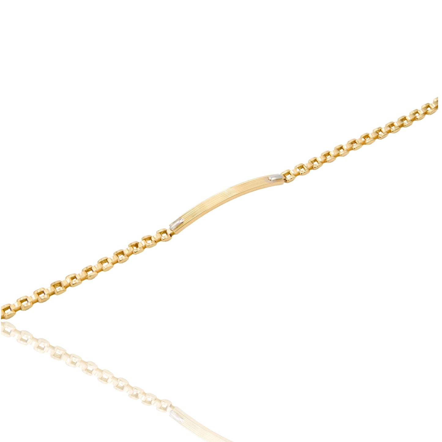 BRACCIALE UOMO TARGHE ALTERNATE E MAGLIE