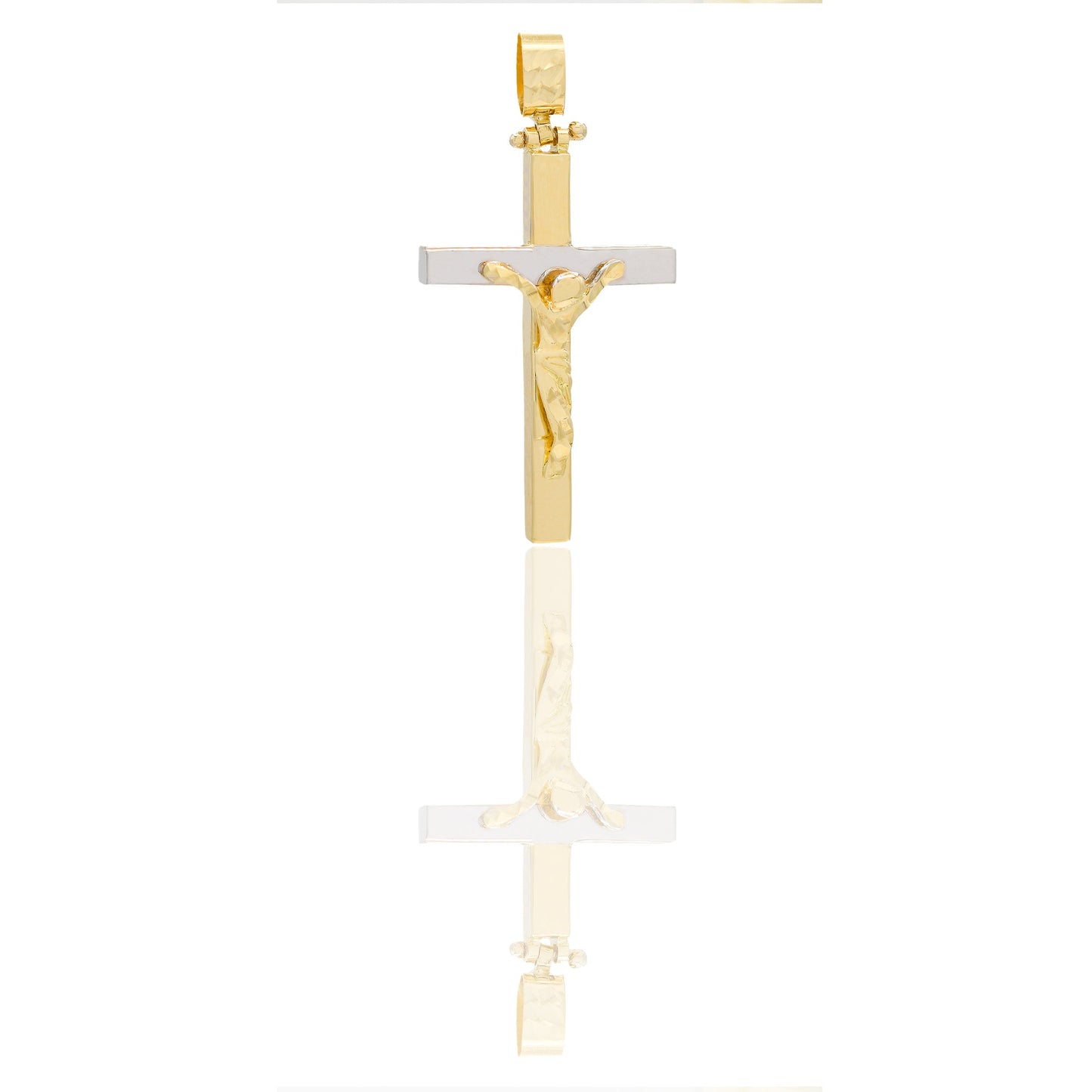 Ciondoli Oro Giallo, Oro Bianco scatolata Solo oro 3,6 cm x 1,9