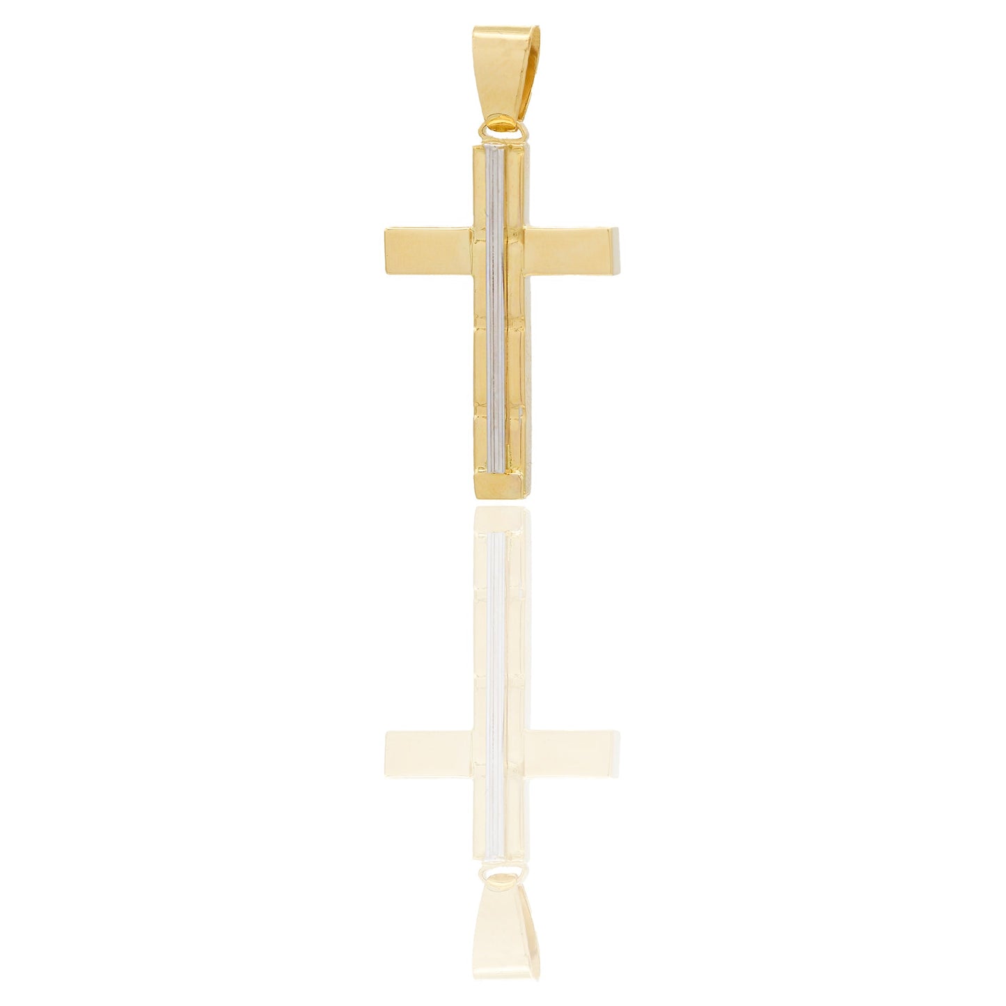 Ciondoli Oro Giallo, Oro Bianco scatolata Solo oro 3,8 cm x 1,8 cm