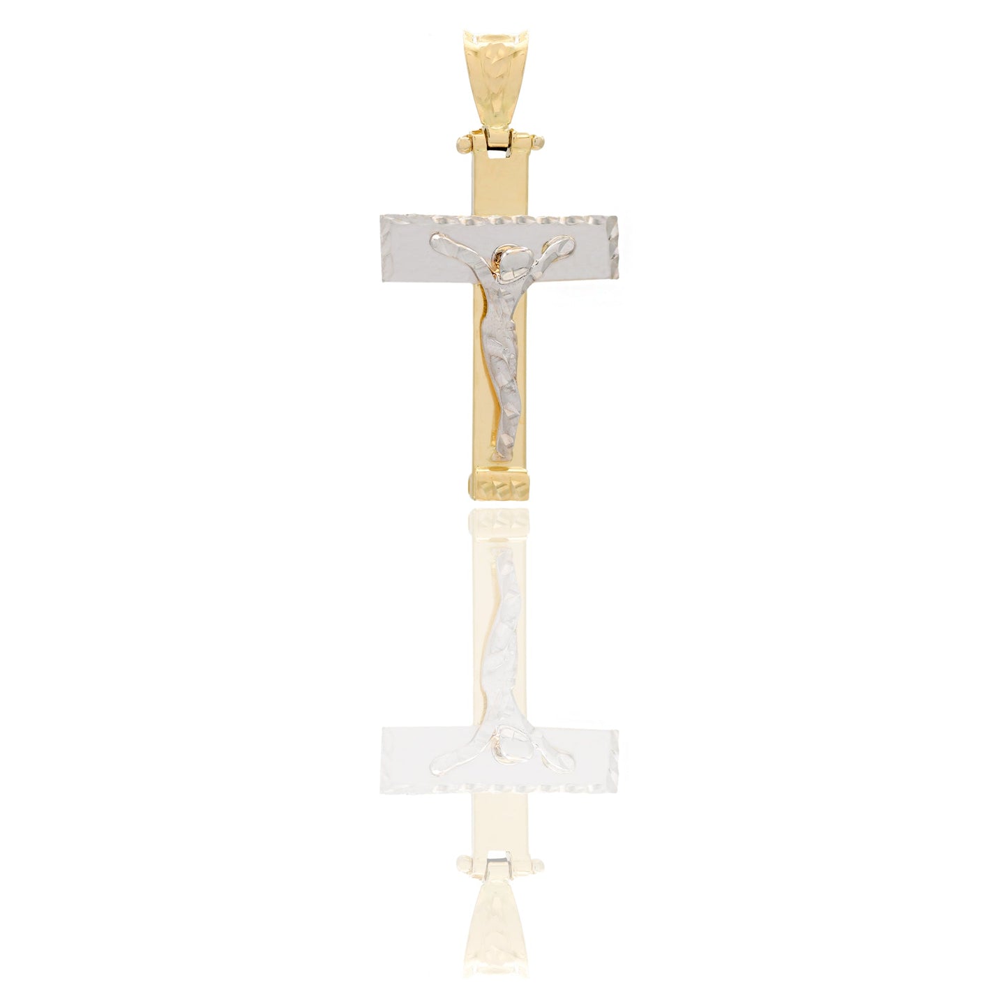 Ciondoli Oro Giallo, Oro Bianco scatolata Solo oro 3,2 cm x 1,7cm