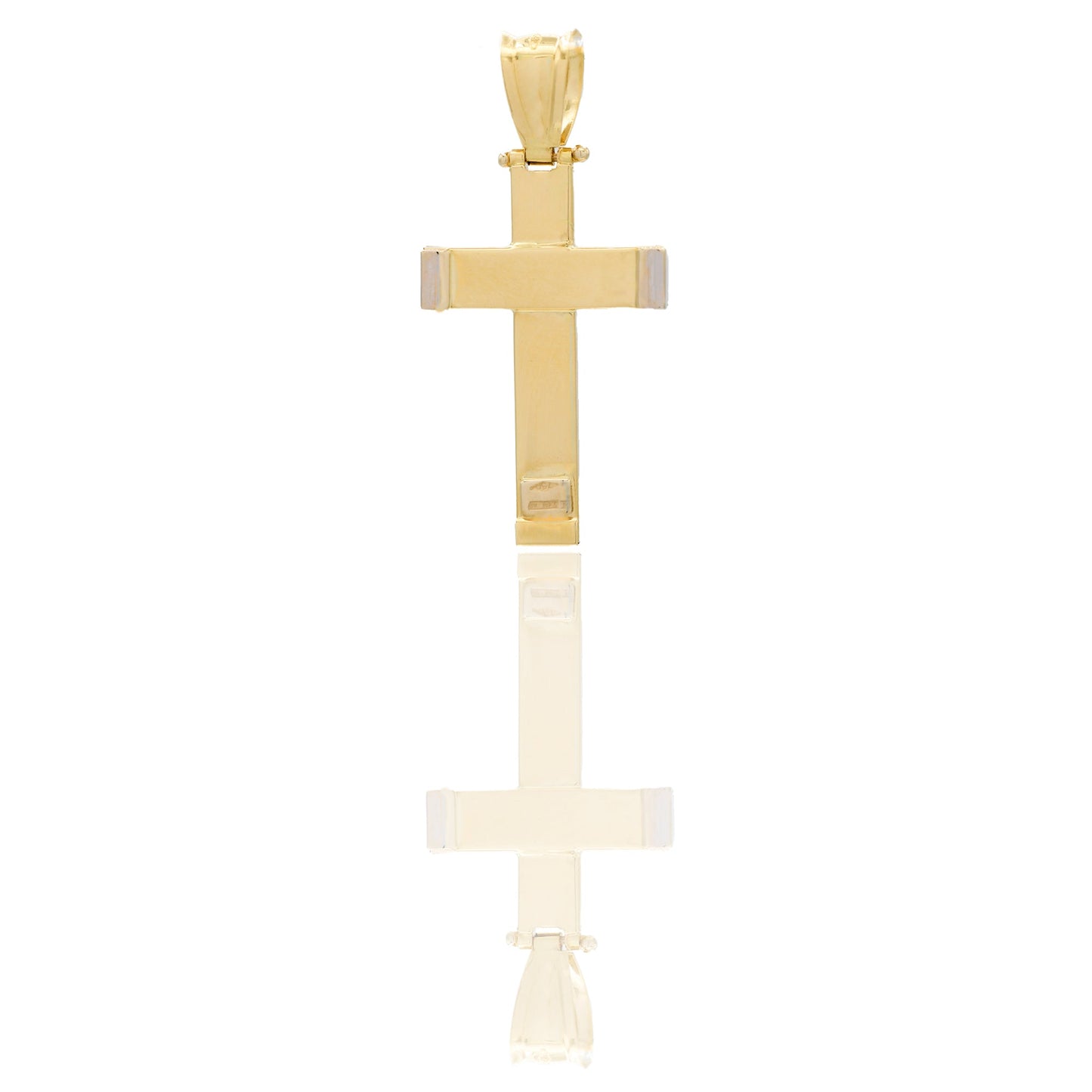 CIONDOLO CROCE RIGATA