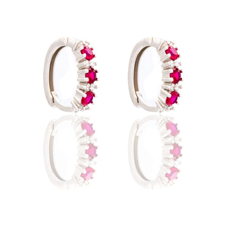 ORECCHINI DONNA CERCHIETTO TRILOGY