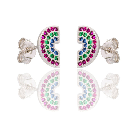 ORECCHINI DONNA ARCOBALENO