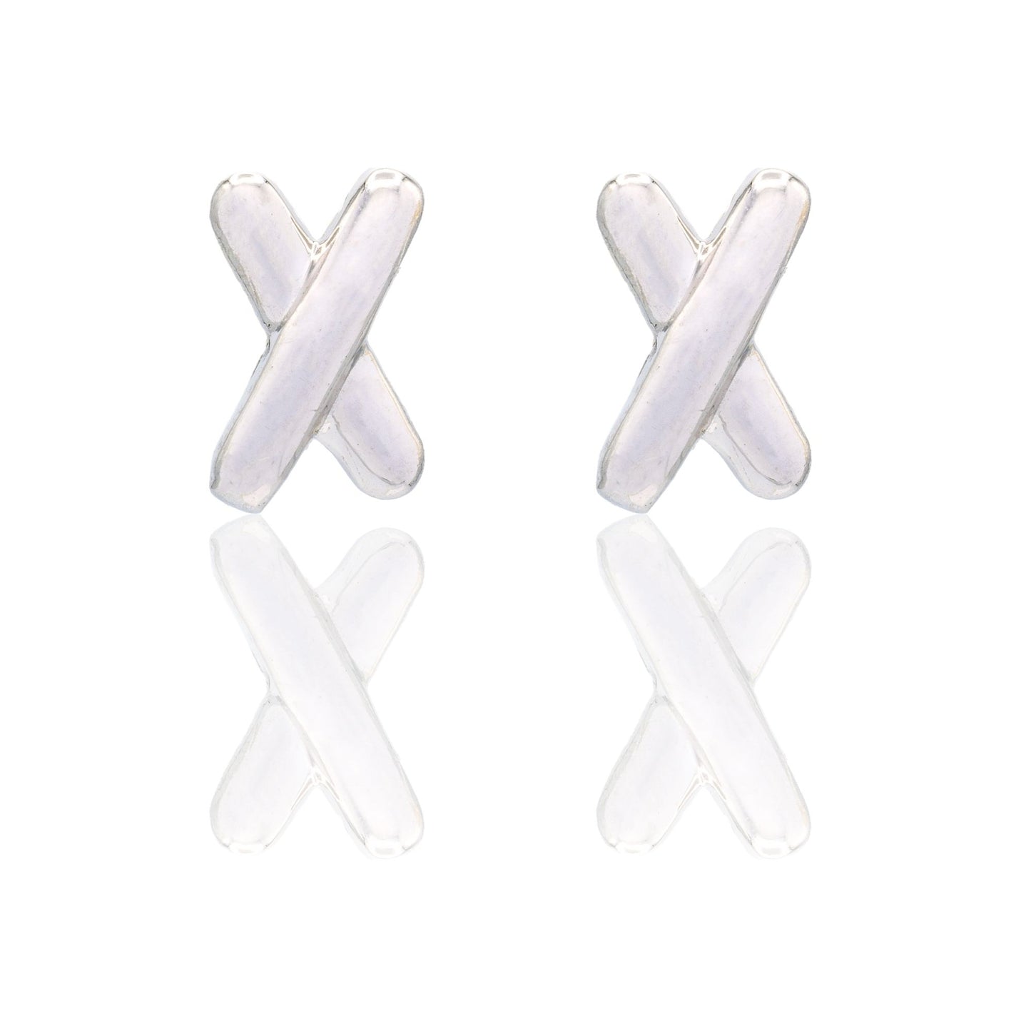Orecchini Oro Bianco Oro 18 carati X Solo Oro