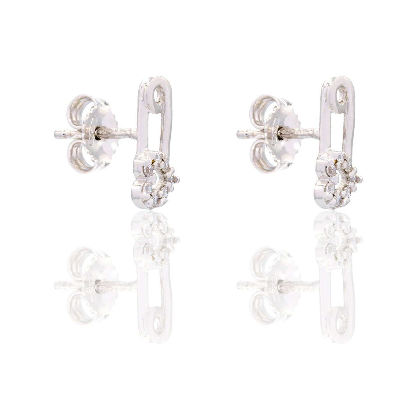 ORECCHINI DONNA SPILLA CON CUORE