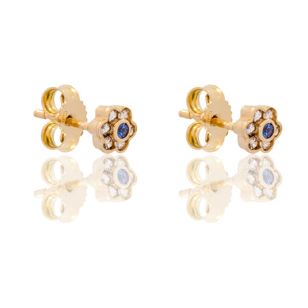 ORECCHINI DONNA FIORE CON CENTRO