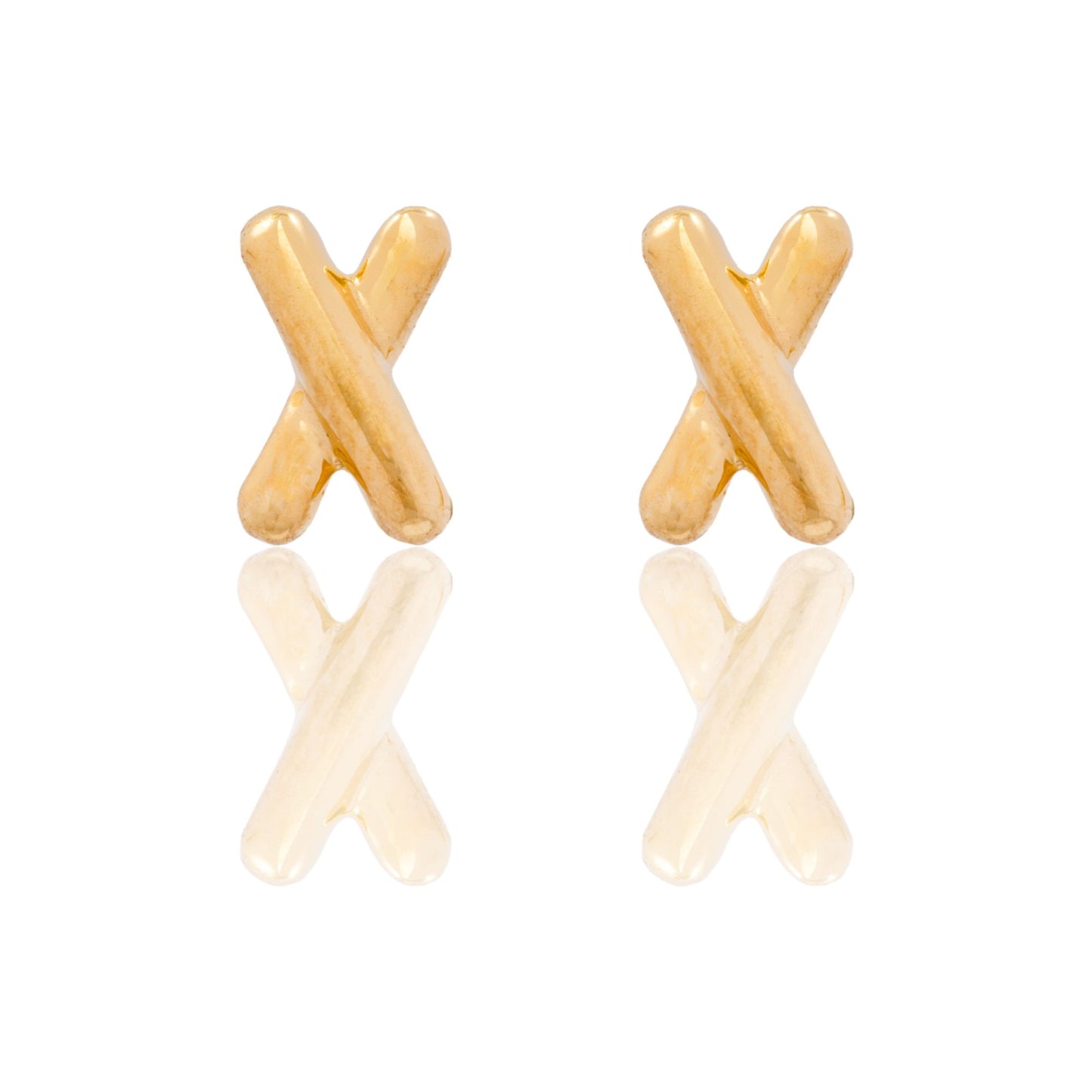 Orecchini Oro Giallo Oro 18 carati X Solo Oro