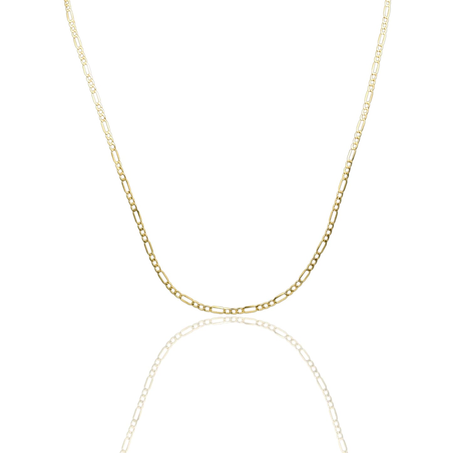 Collana Oro Giallo Oro 18 carati 3+1 Classica Solo Oro cm.60