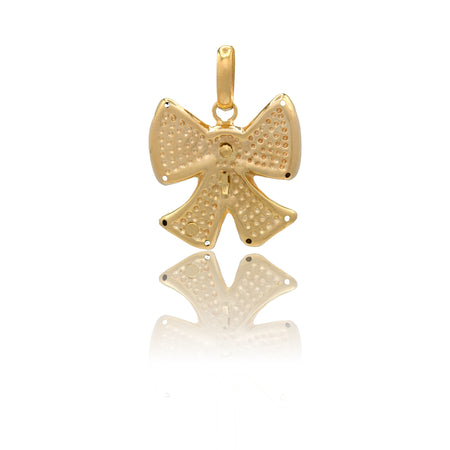 CIONDOLO FIOCCO ELETTROFORMATO