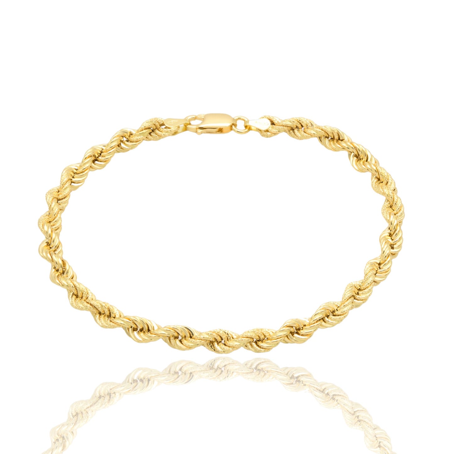 Bracciale Oro Giallo Oro 18 carati Laser 090 Solo Oro cm. 21