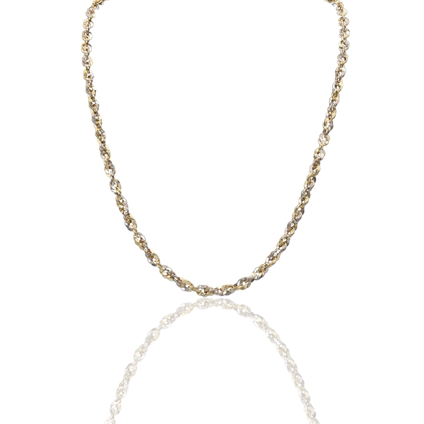 Collana Oro Giallo Oro 18 carati Iride 100 Solo Oro