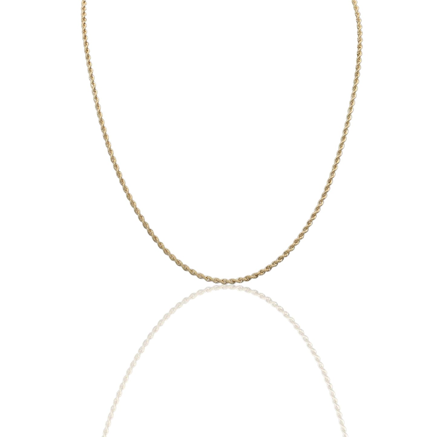 Collana Oro Giallo Oro 18 carati Laser 040 Solo Oro