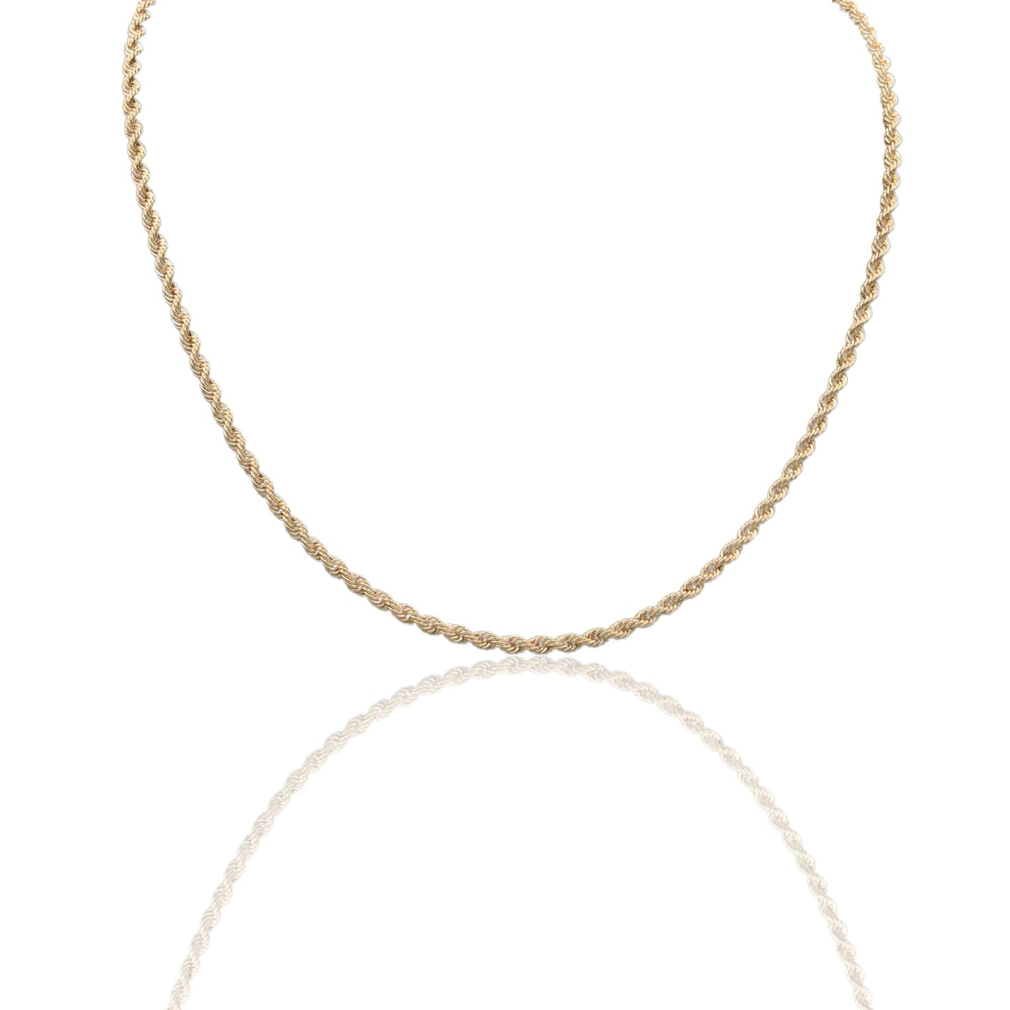 Collana Oro Giallo Oro 18 carati Laser 050 Solo Oro