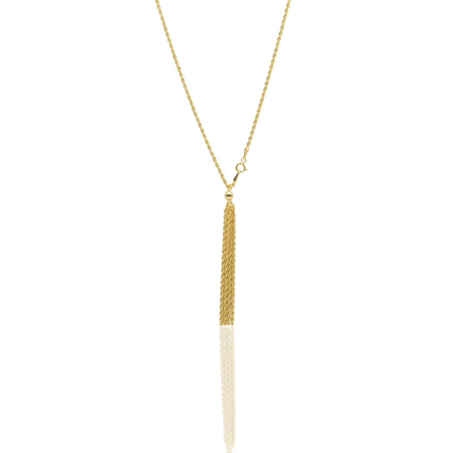 Collana Oro Giallo Oro 18 carati Laser 030 Solo Oro cm.45
