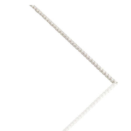 BRACCIALE TENNIS BIANCO MORBIDO