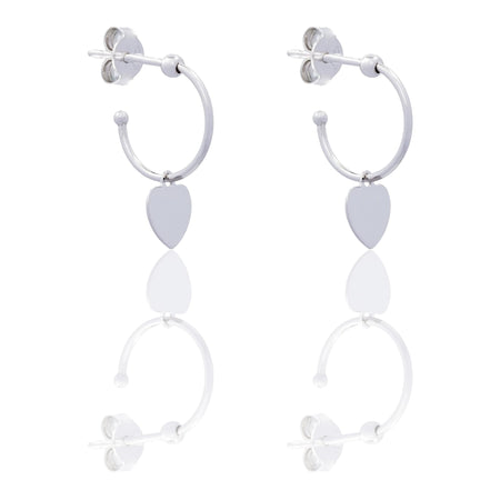 ORECCHINI DONNA CERCHIETTO CUORE