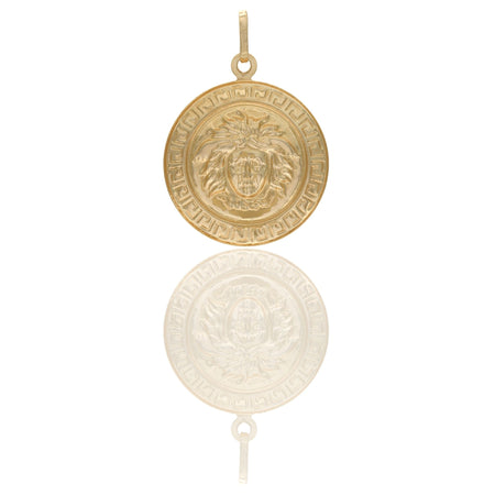 CIONDOLO VOLTO MEDUSA TONDO