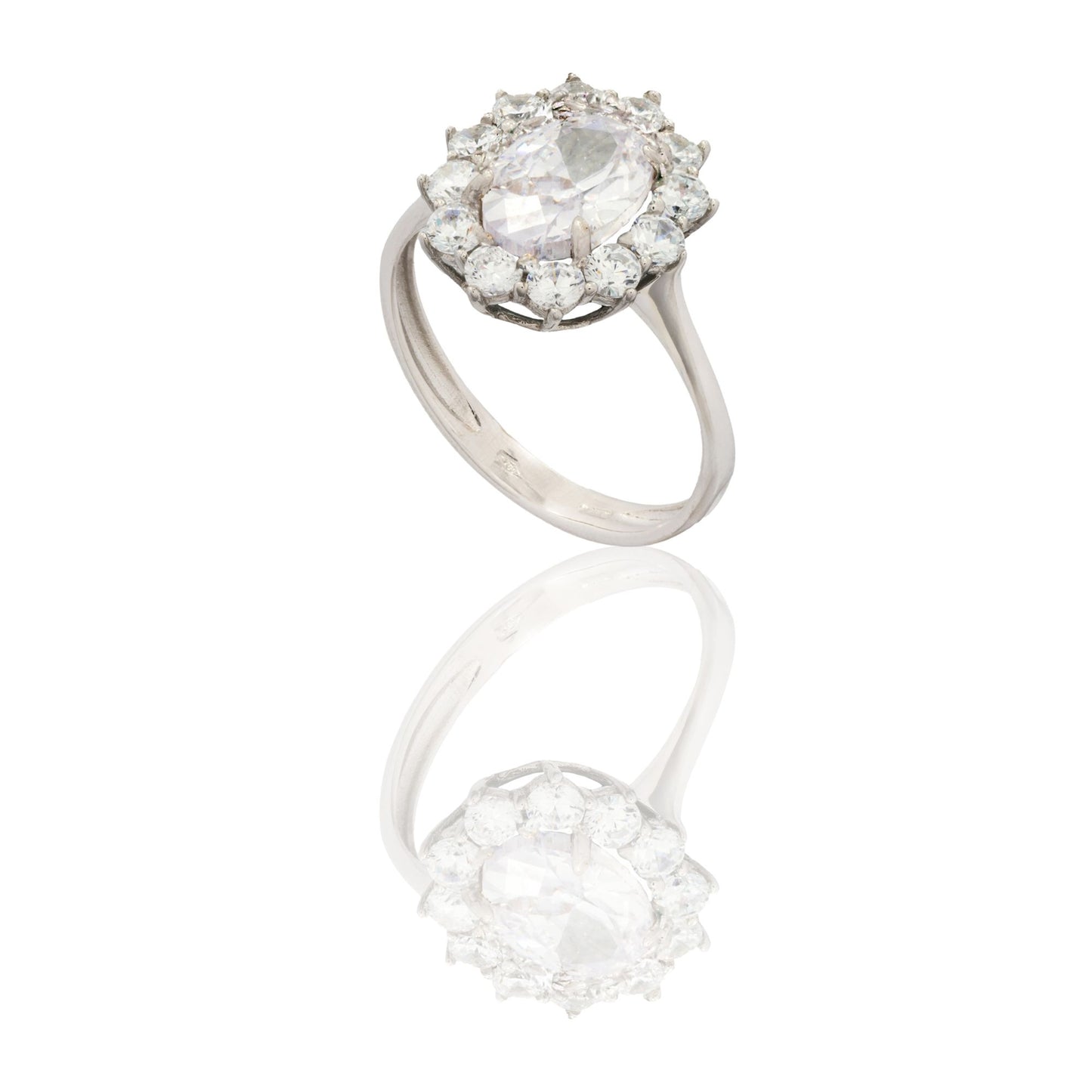 ANELLO DONNA MODELLO KATE CENTRO E CONTORNO