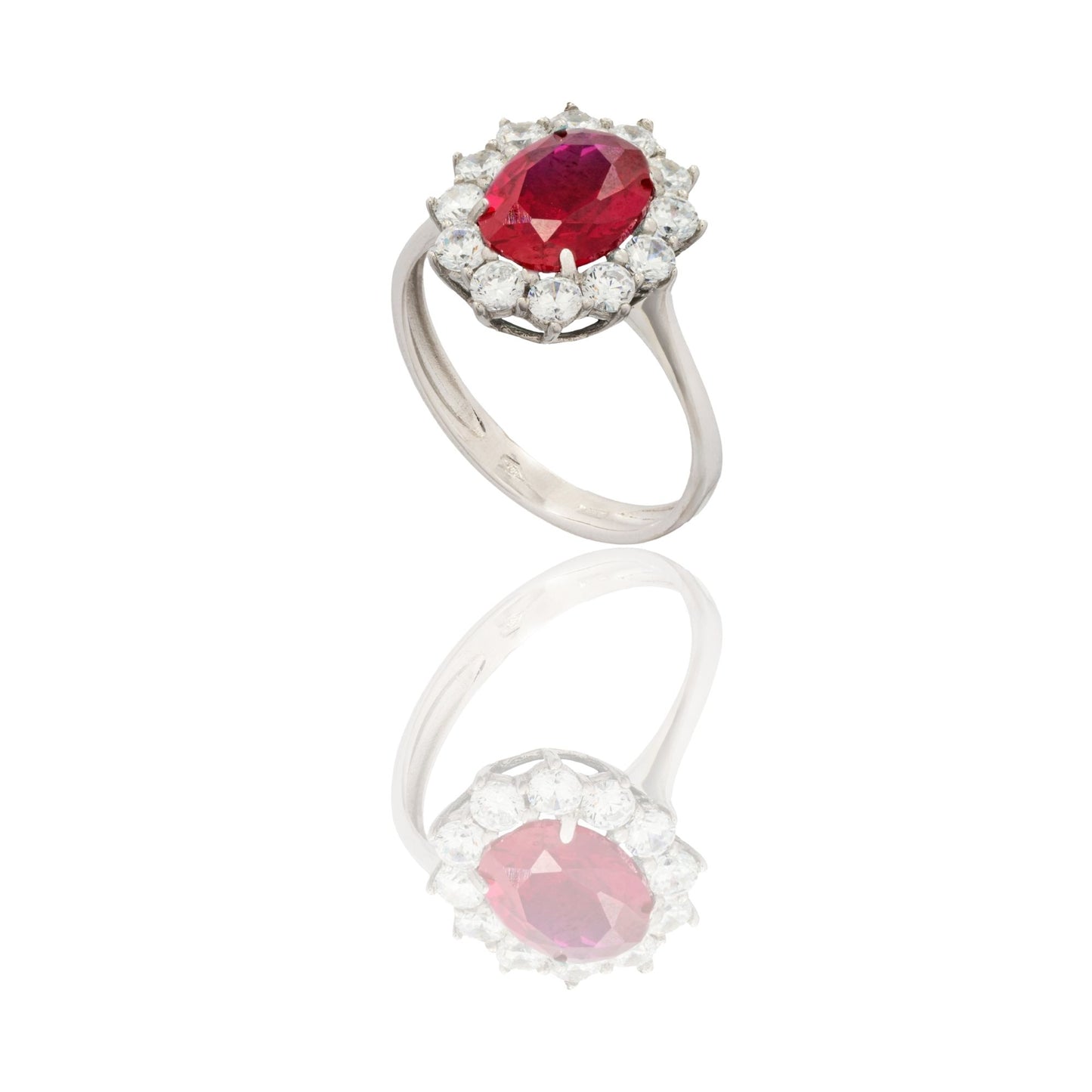 ANELLO DONNA MODELLO KATE CENTRO E CONTORNO