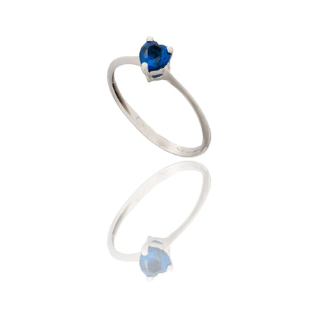 ANELLO DONNA SOLITARIO CUORE