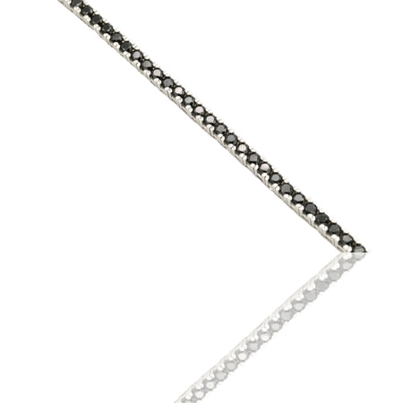 BRACCIALE TENNIS NERO