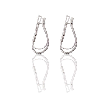 ORECCHINI DONNA FILI INTRECCIATI