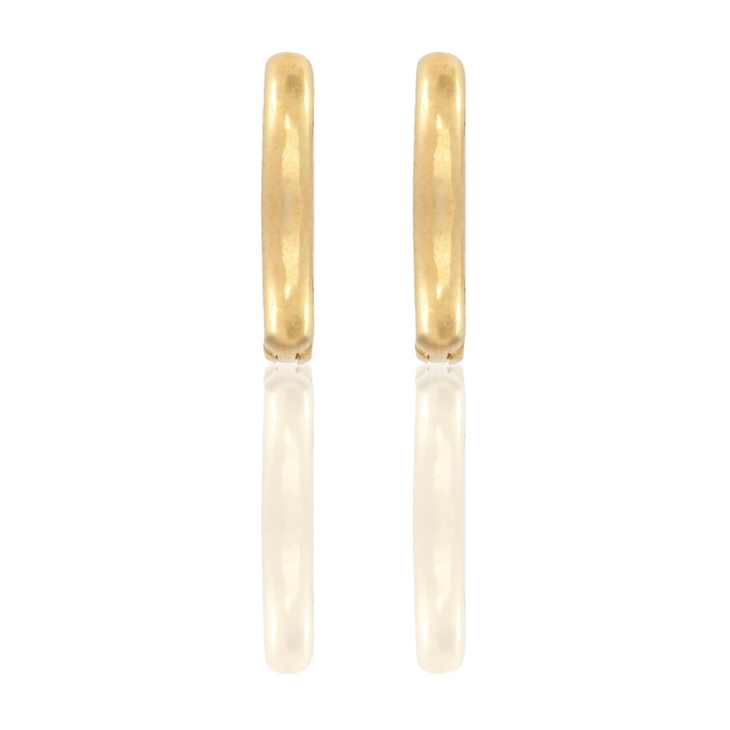 Orecchini Oro Giallo Oro 18 carati Cerchietto Solo Oro