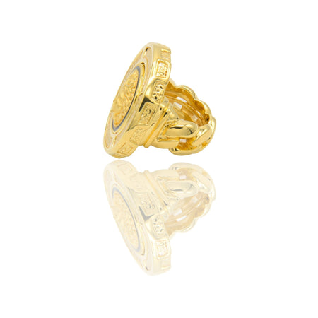 ANELLO UOMO GROUMETTE VOLTO MEDUSA