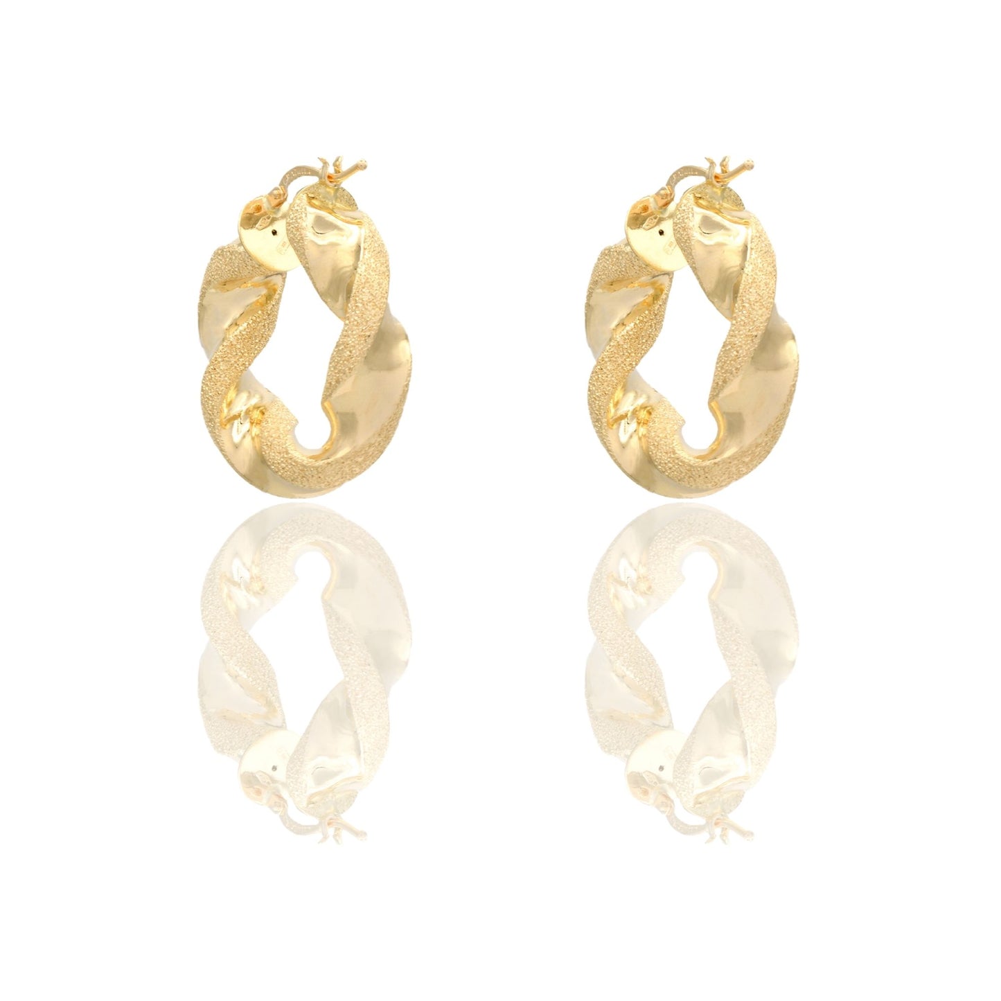 ORECCHINI DONNA CERCHI TORCHON
