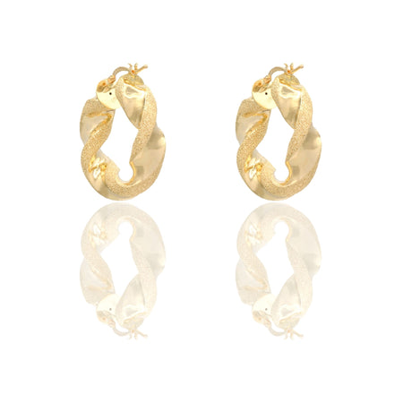 ORECCHINI DONNA CERCHI TORCHON