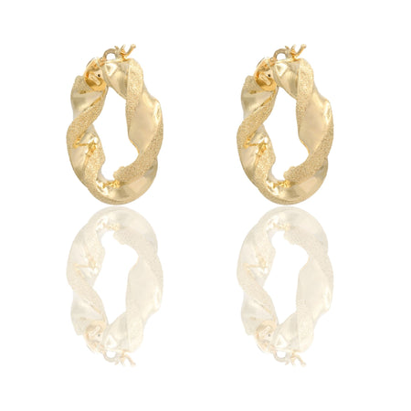 ORECCHINI DONNA CERCHI TORCHON