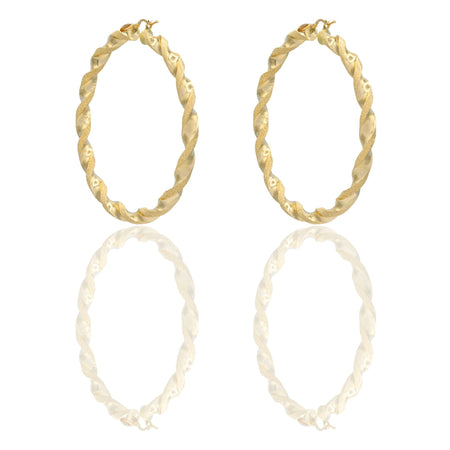 ORECCHINI DONNA CERCHI TORCHON