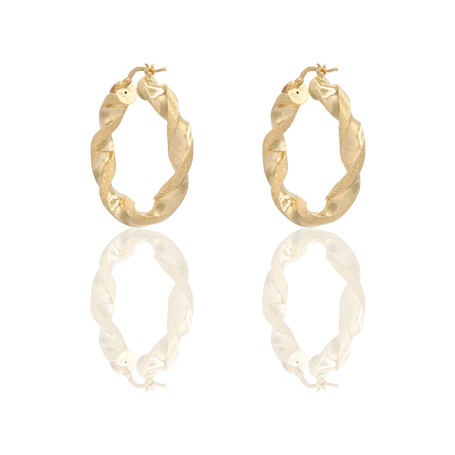 ORECCHINI DONNA CERCHI TORCHON