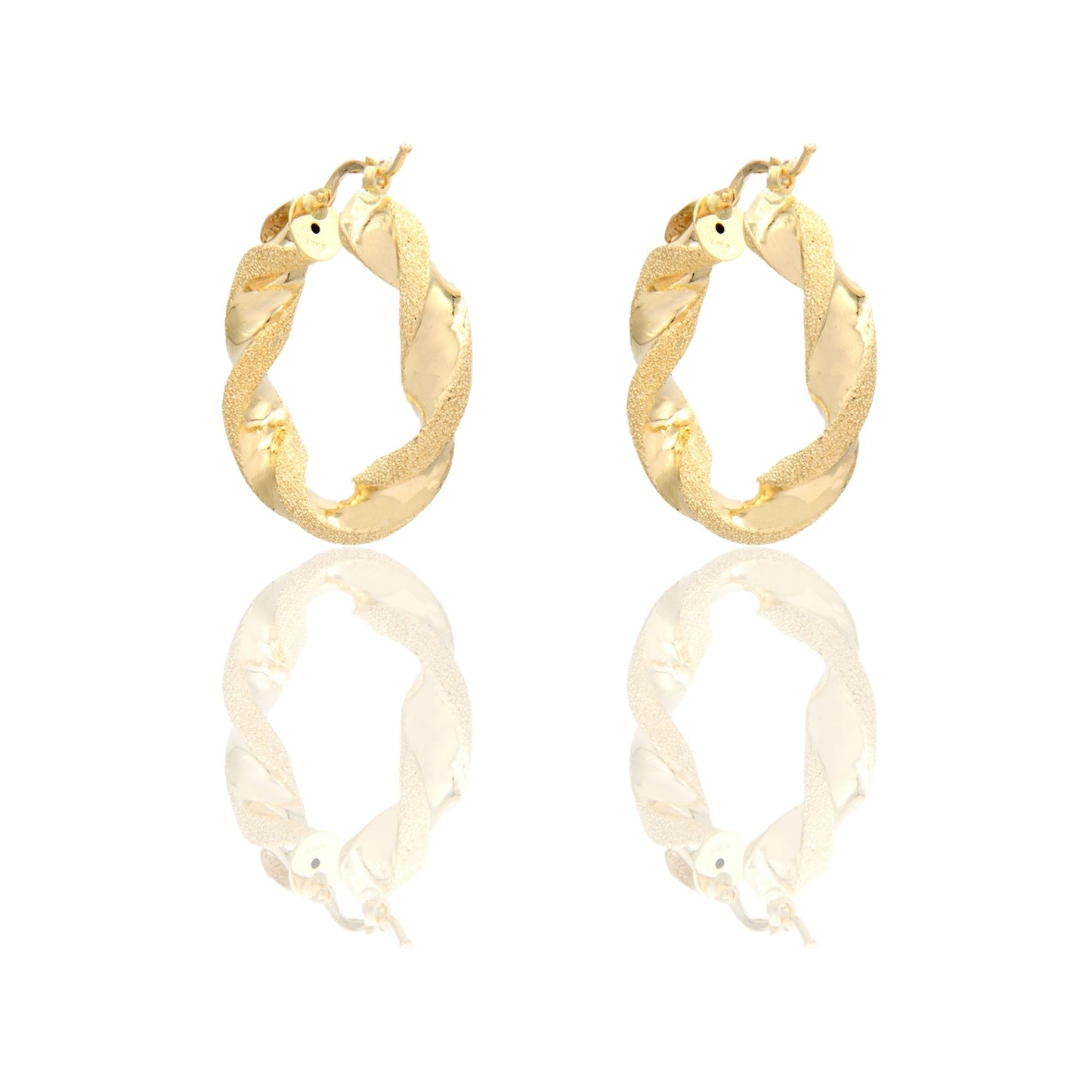 ORECCHINI DONNA CERCHI TORCHON