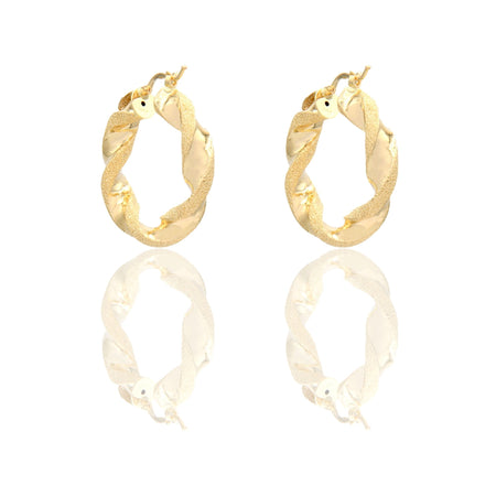 ORECCHINI DONNA CERCHI TORCHON