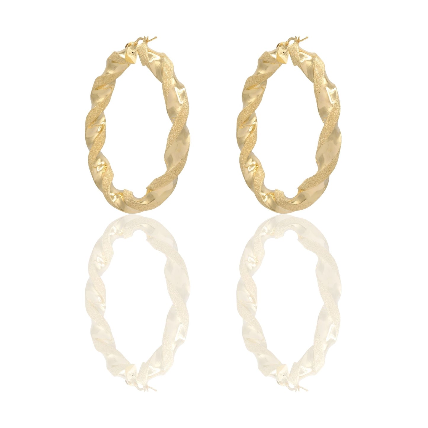 ORECCHINI DONNA CERCHI TORCHON