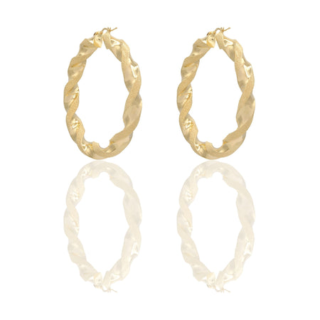 ORECCHINI DONNA CERCHI TORCHON