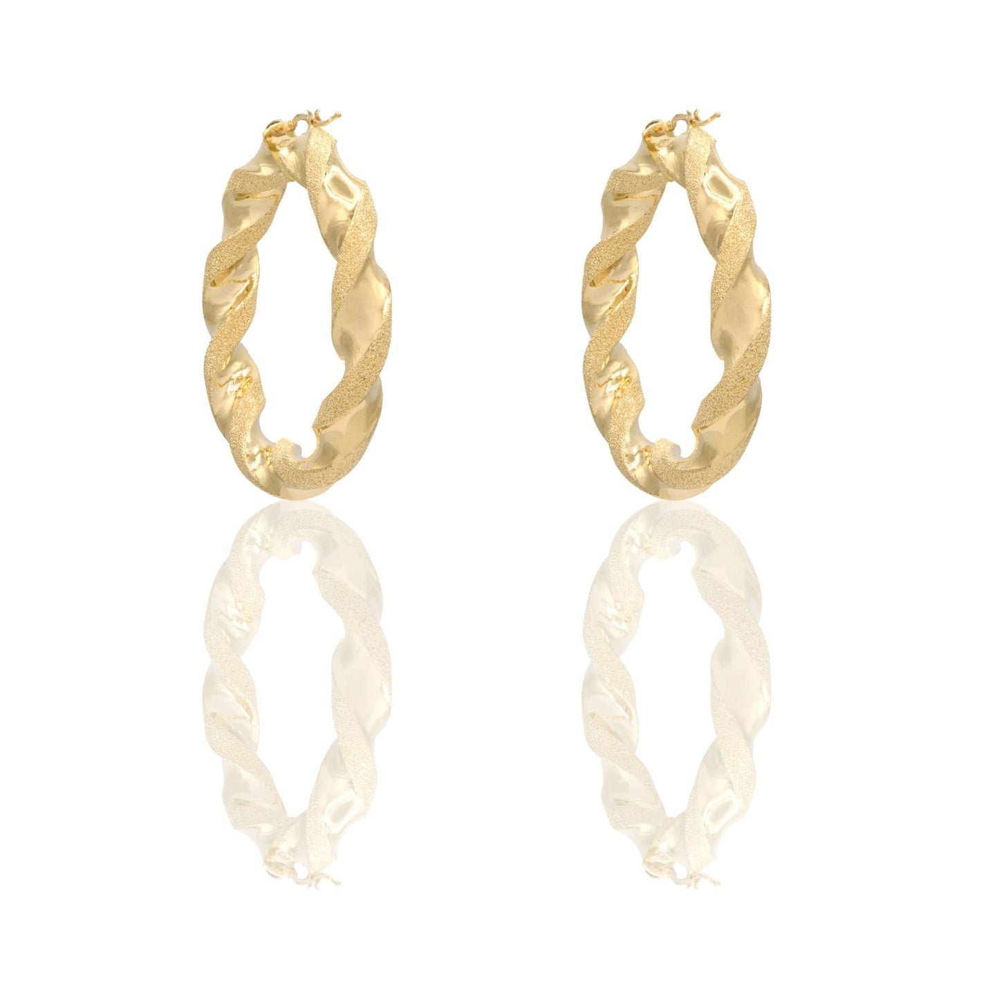 ORECCHINI DONNA CERCHI TORCHON