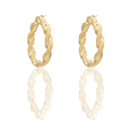 ORECCHINI DONNA CERCHI TORCHON