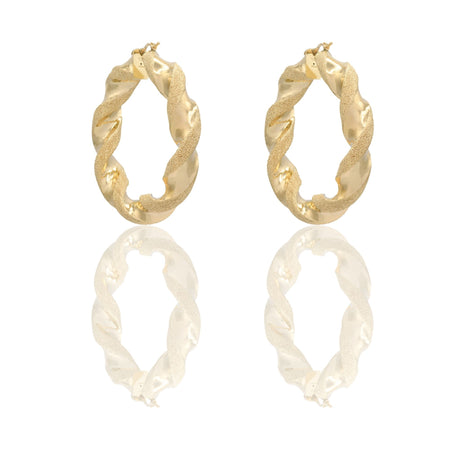 ORECCHINI DONNA CERCHI TORCHON