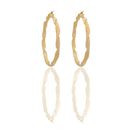 ORECCHINI DONNA CERCHI INTRECCIATI