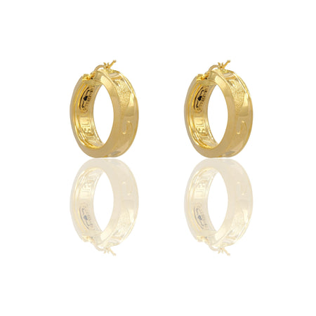 ORECCHINI DONNA CERCHI INCAVATI