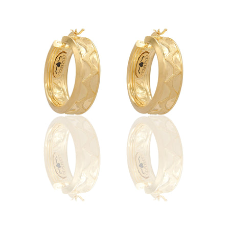 ORECCHINI DONNA CERCHI ONDA