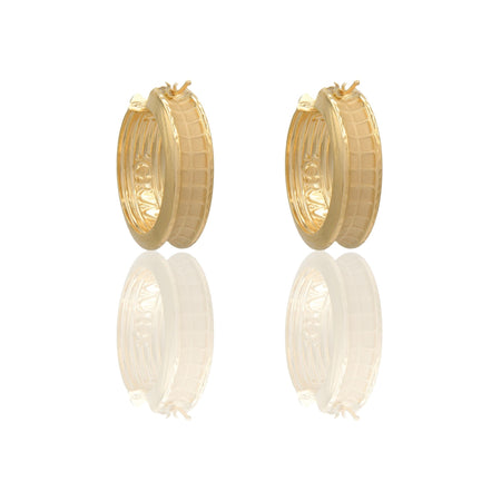 ORECCHINI DONNA CERCHI SCAVATI