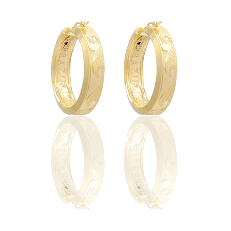 ORECCHINI DONNA CERCHI ONDA MARE