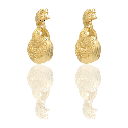 ORECCHINI DONNA PENDENTI ELETTROFORMATI