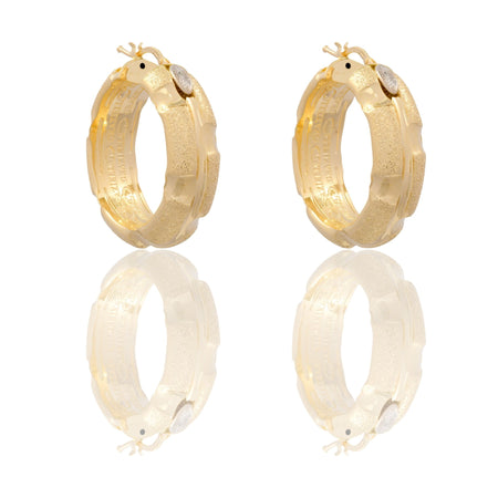 ORECCHINI DONNA CERCHI BOMBATI