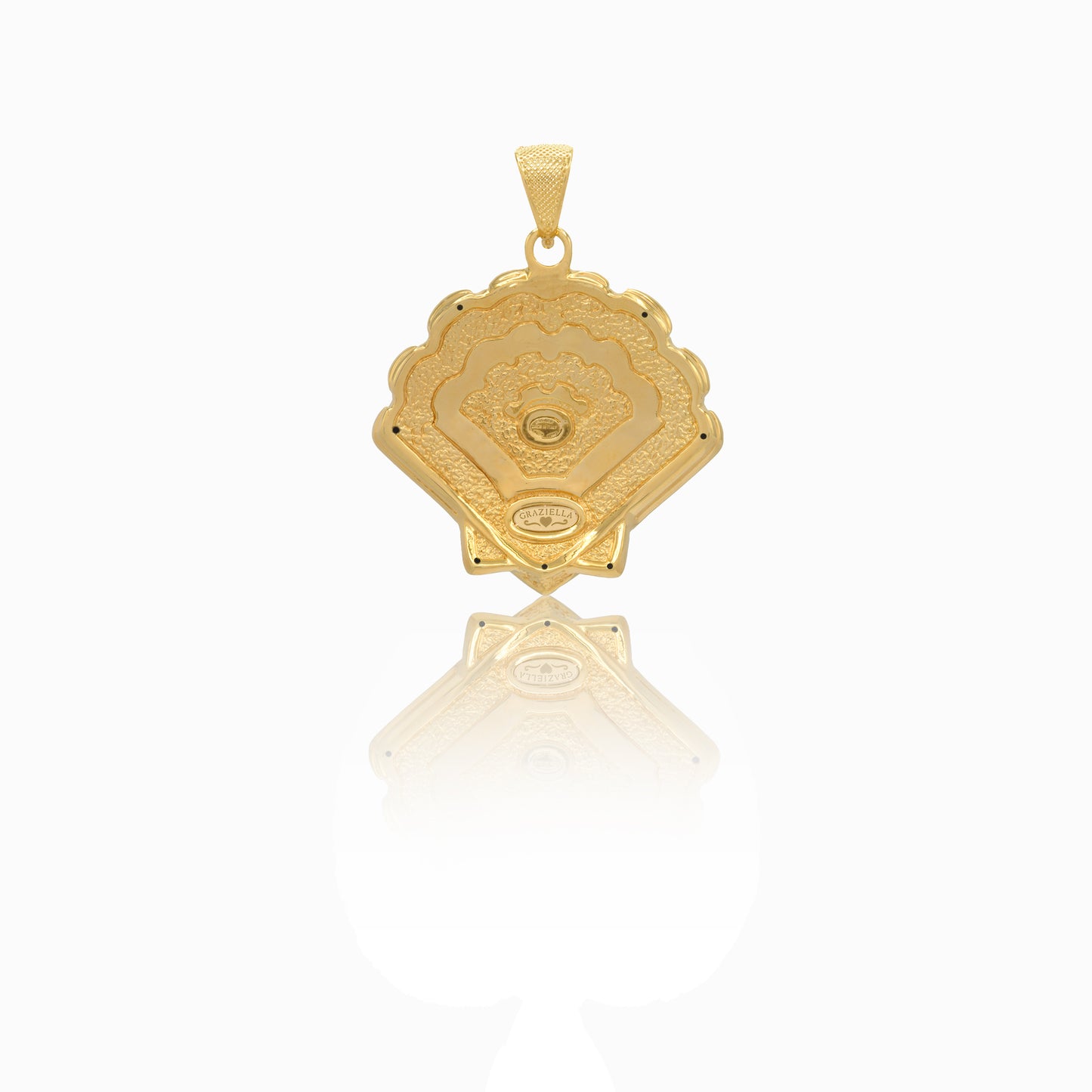 CIONDOLO DONNA ELETTROFORMATO CONCHIGLIA