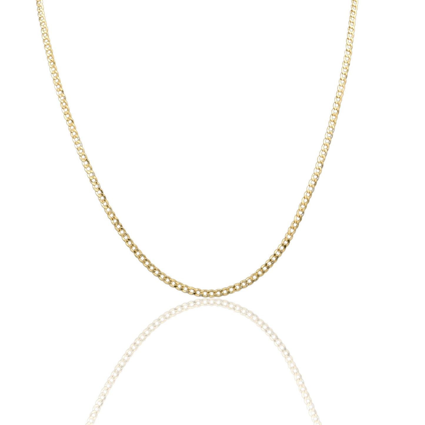 Collana Oro Giallo Oro 18 carati Catena Groumette Solo Oro cm.50